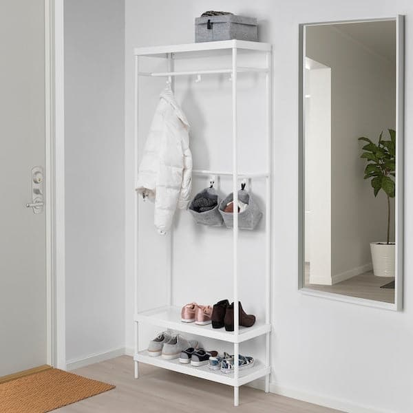 Ikea RAGGISAR - Basket, set of 3, grey