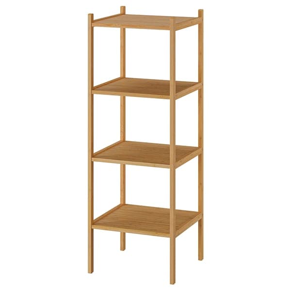 Ikea RÅGRUND - Shelving unit, bamboo, 37x37x104 cm