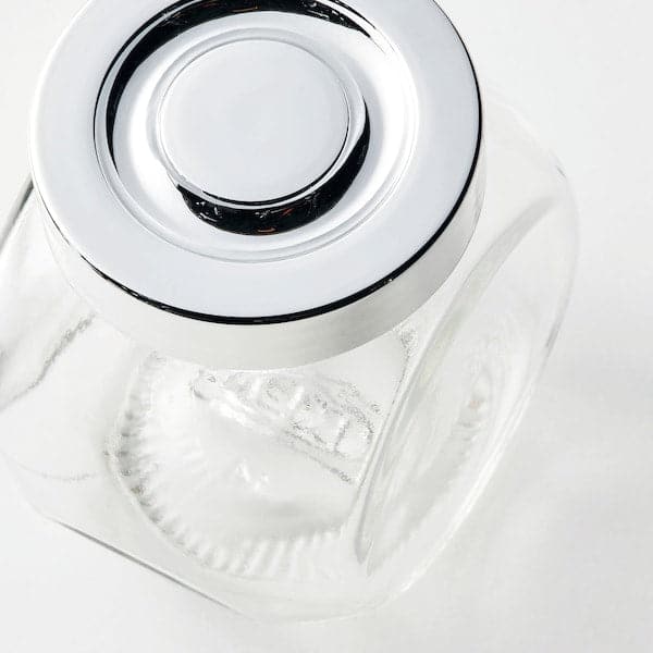 RAJTAN - Spice jar, glass/aluminium-colour, 15 cl - best price from Maltashopper.com 40064702