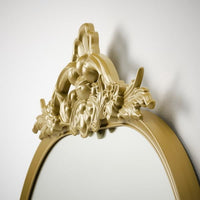 RÅMEBO - Mirror, gold-colour, 75x168 cm - best price from Maltashopper.com 20471264