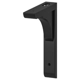 RAMSHULT bracket, black, 18x22 cm