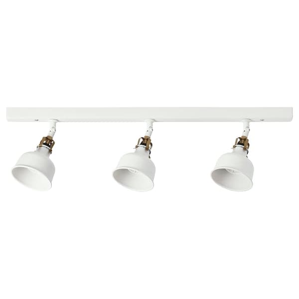 RANARP - Ceiling track, 3-spots, off-white