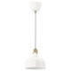 RANARP pendant lamp, off-white, 23 cm