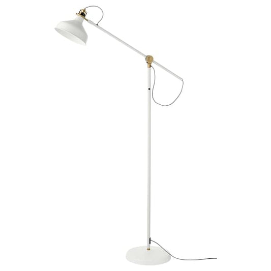 Ikea RANARP Floor lamp/reading - dirty white ,