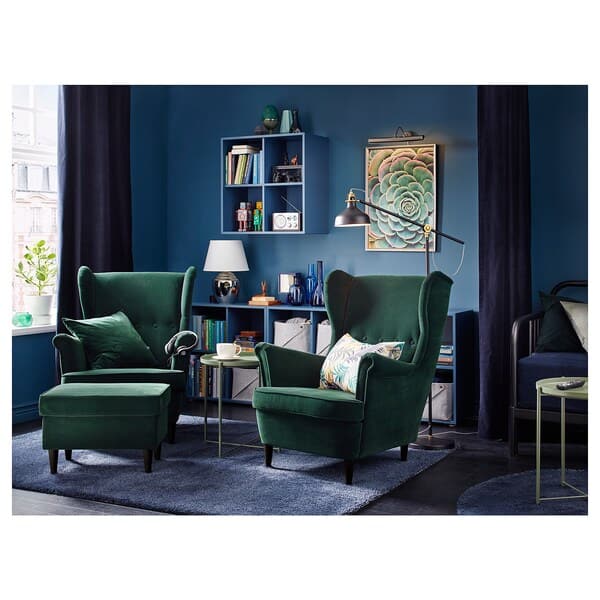 RANARP Floor lamp/reading - black