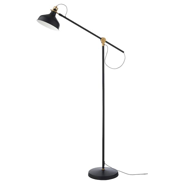 RANARP Floor lamp/reading - black , - best price from Maltashopper.com 90331374