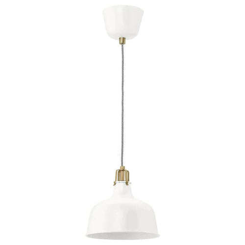 RANARP pendant lamp, off-white, 23 cm