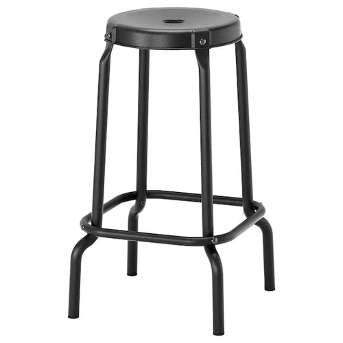 RÅSKOG Bar stool - black 63 cm , 63 cm
