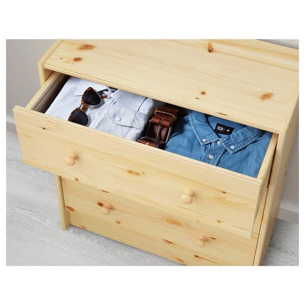 Ikea RAST Chest of drawers with 3 drawers - pine 62x70 cm , 62x70 cm