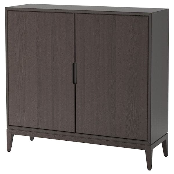 Ikea REGISSÖR - Cabinet, brown, 118x110 cm