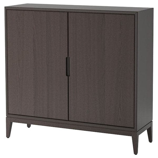 Ikea REGISSÖR - Cabinet, brown, 118x110 cm