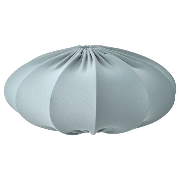 Ikea REGNSKUR - Pendant lamp shade, oval turquoise, 52 cm