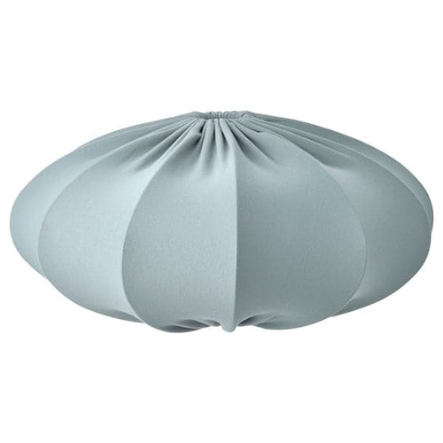 REGNSKUR pendant lamp shade, oval turquoise, 52 cm