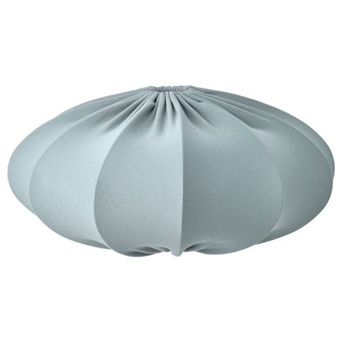 REGNSKUR - Pendant lamp shade, oval turquoise, 52 cm