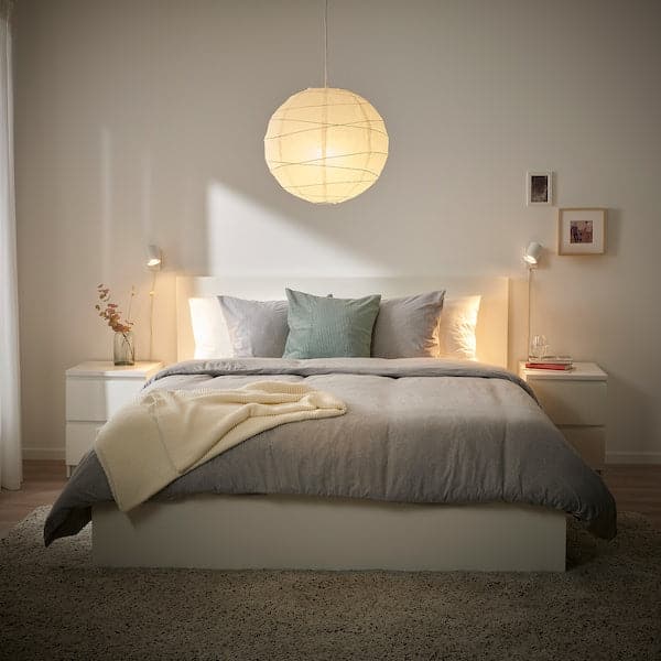 REGOLIT - Pendant lamp shade, white/handmade, 45 cm - best price from Maltashopper.com 70103410