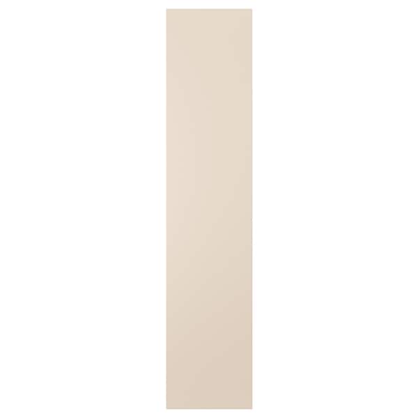 REINSVOLL - Door with hinges, grey-beige, 50x229 cm - best price from Maltashopper.com 79335910