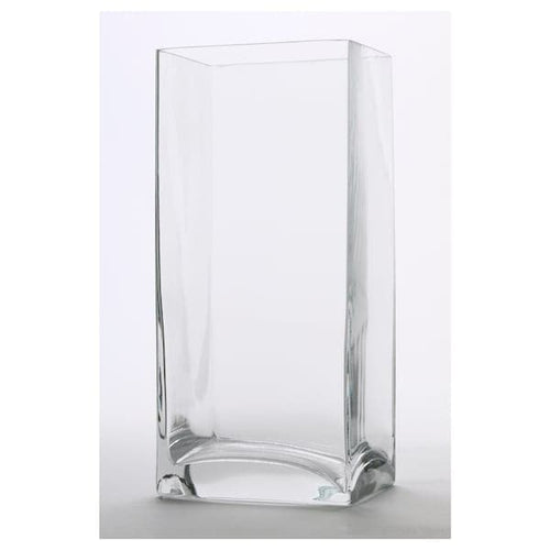 REKTANGEL Vase - transparent glass 22 cm