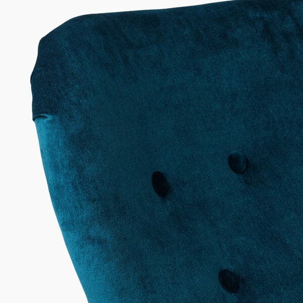 Ikea REMSTA - Armchair, Djuparp green-blue ,