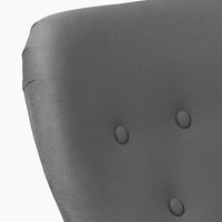 REMSTA - Armchair, Hakebo dark grey , - best price from Maltashopper.com 90477941