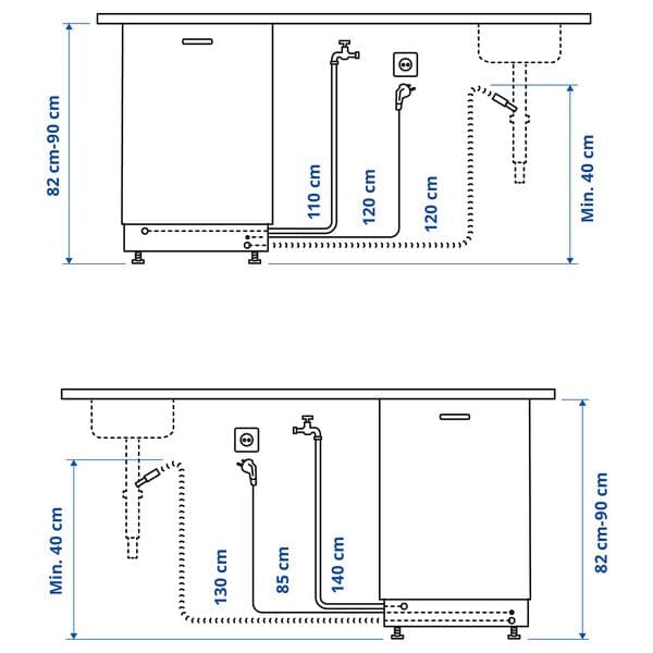 RENGÖRA Built-in dishwasher - 300 60 cm - Premium  from Ikea - Just €518.99! Shop now at Maltashopper.com