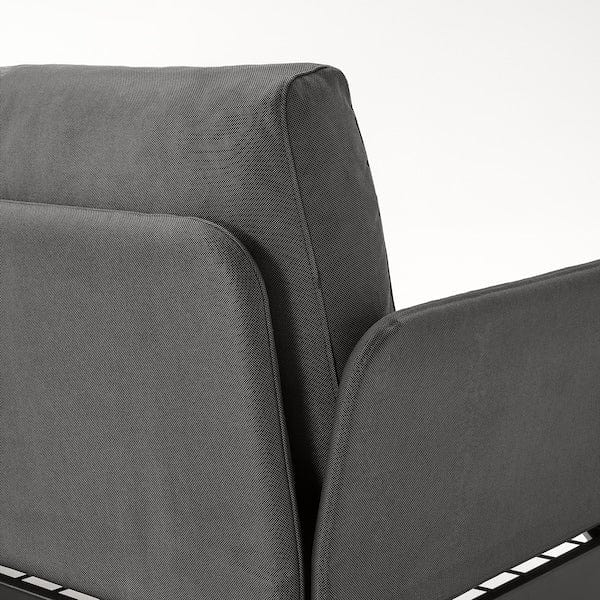 Ikea REVSKÄR - Furniture set, 3 places, outdoor anthracite/Frösön/Duvholmen dark grey