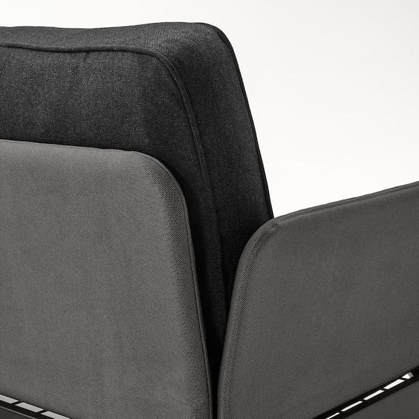 Ikea REVSKÄR - Furniture set, 3 places, outdoor anthracite/Järpön/Duvholmen anthracite