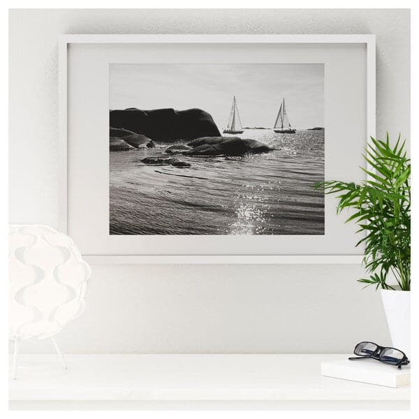 RIBBA - Frame, white, 30x40 cm - best price from Maltashopper.com 80378423
