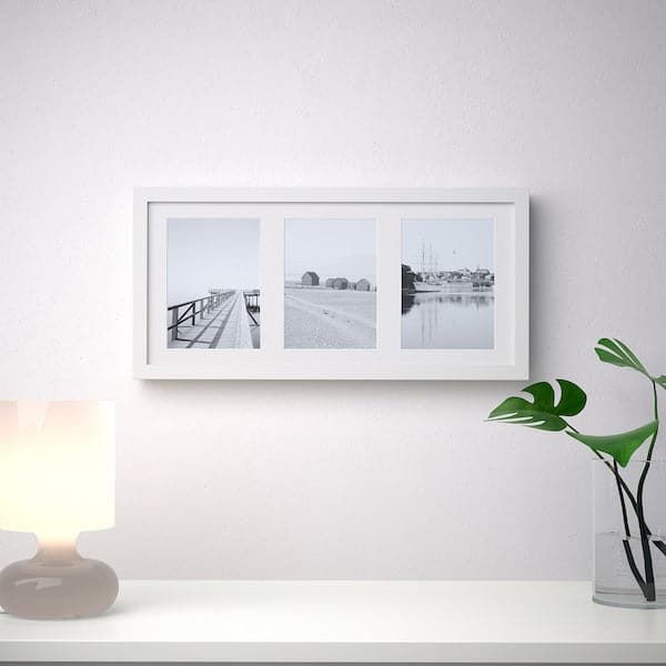 RIBBA - Frame, white, 50x23 cm - best price from Maltashopper.com 20378464