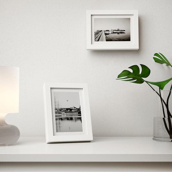 RIBBA - Frame, white, 13x18 cm - best price from Maltashopper.com 70378414