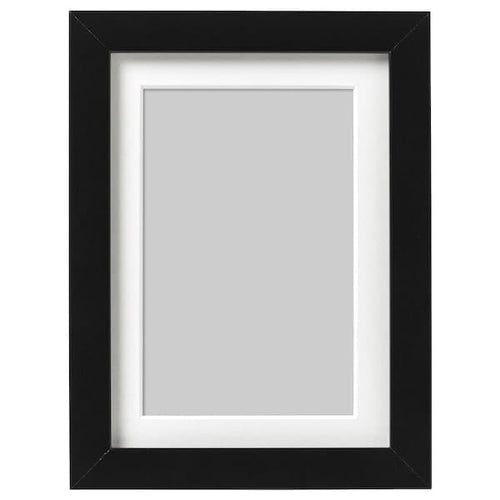 RIBBA - Frame, black, 13x18 cm