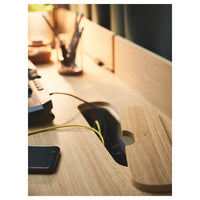 RIDSPÖ - Desk, oak, 140x70 cm - best price from Maltashopper.com 00485224