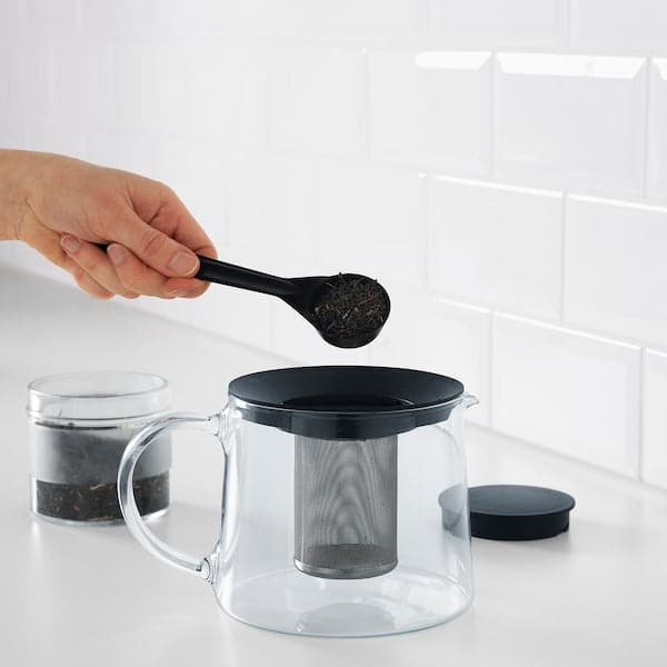 Ikea RIKLIG - Teapot, glass, 1.5 l