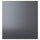 RIKSVIKEN - RIKSVIKEN Door, brushed dark pewter effect, 60x64 cm