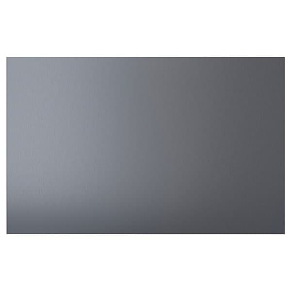 RIKSVIKEN - Door/drawer front, brushed dark pewter effect, 60x38 cm - best price from Maltashopper.com 00495275