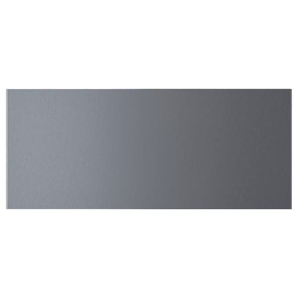 RIKSVIKEN - Drawer front, brushed dark pewter effect, 60x26 cm - best price from Maltashopper.com 20495279