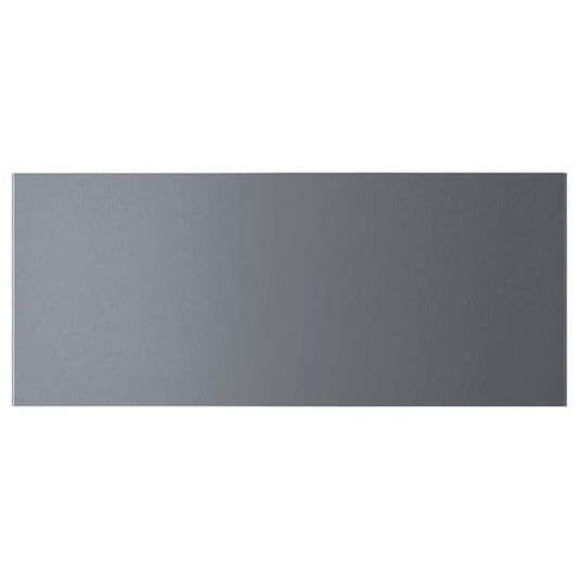 RIKSVIKEN - Drawer front, brushed dark pewter effect, 60x26 cm - best price from Maltashopper.com 20495279