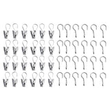 RIKTIG curtain hook with clip, 24 pack, 24 pack