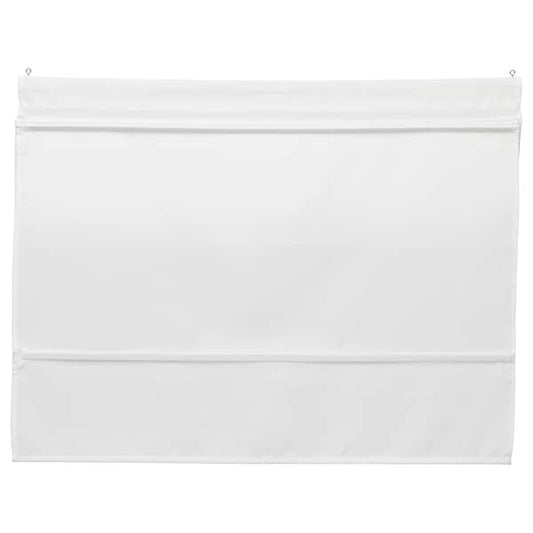 Ikea RINGBLOMMA - Roman blind, white, 80x160 cm