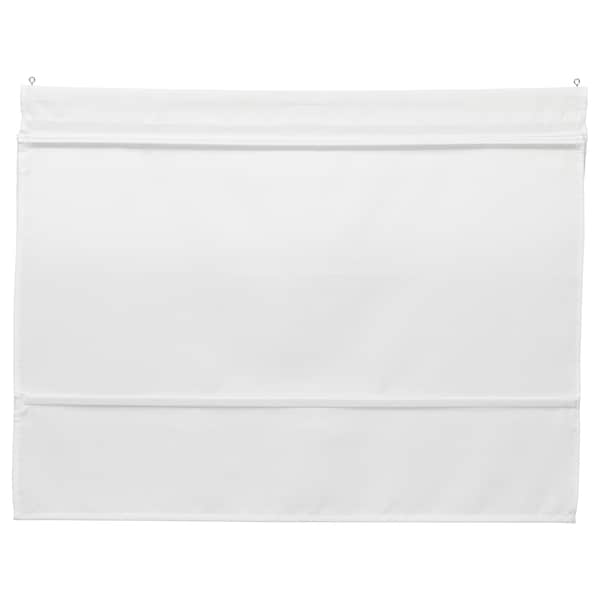 RINGBLOMMA - Roman blind, white, 120x160 cm