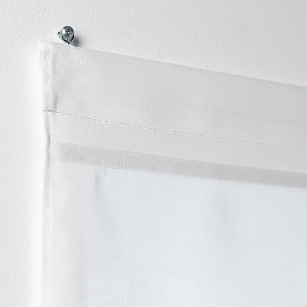 Ikea RINGBLOMMA - Roman blind, white, 100x160 cm