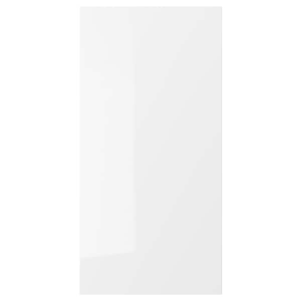 RINGHULT - Door, high-gloss white, 40x80 cm - best price from Maltashopper.com 30205095