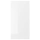 RINGHULT door, high-gloss white, 40x80 cm