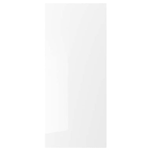 RINGHULT - Door, high-gloss white, 60x140 cm