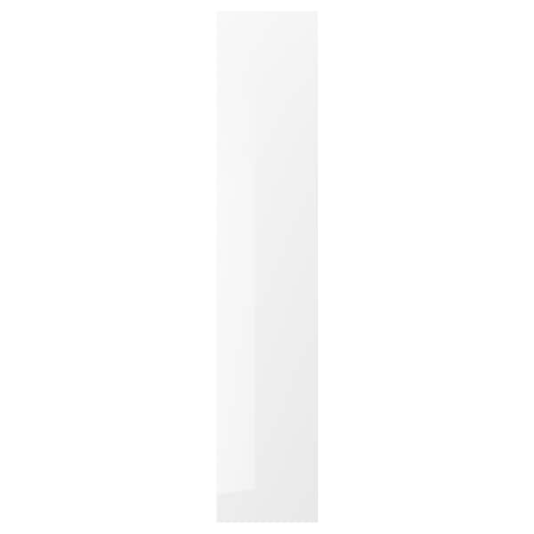 RINGHULT - Door, high-gloss white, 40x200 cm - best price from Maltashopper.com 40212401