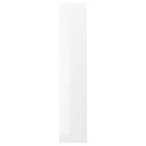 RINGHULT - Door, high-gloss white, 40x200 cm