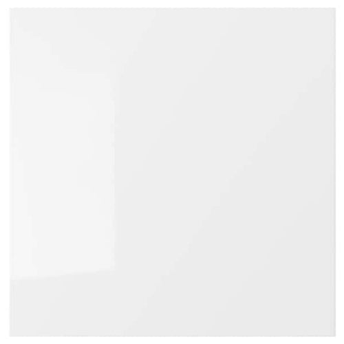 RINGHULT - Door, high-gloss white, 40x40 cm