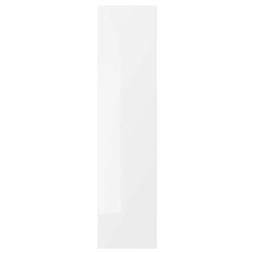 RINGHULT - Door, high-gloss white, 20x80 cm
