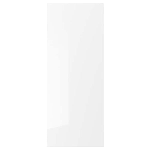 RINGHULT - Door, high-gloss white, 40x100 cm