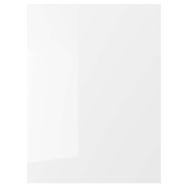 RINGHULT - Door, high-gloss white, 60x80 cm