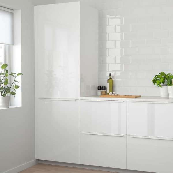 RINGHULT - Door, high-gloss white, 60x180 cm - best price from Maltashopper.com 20212402